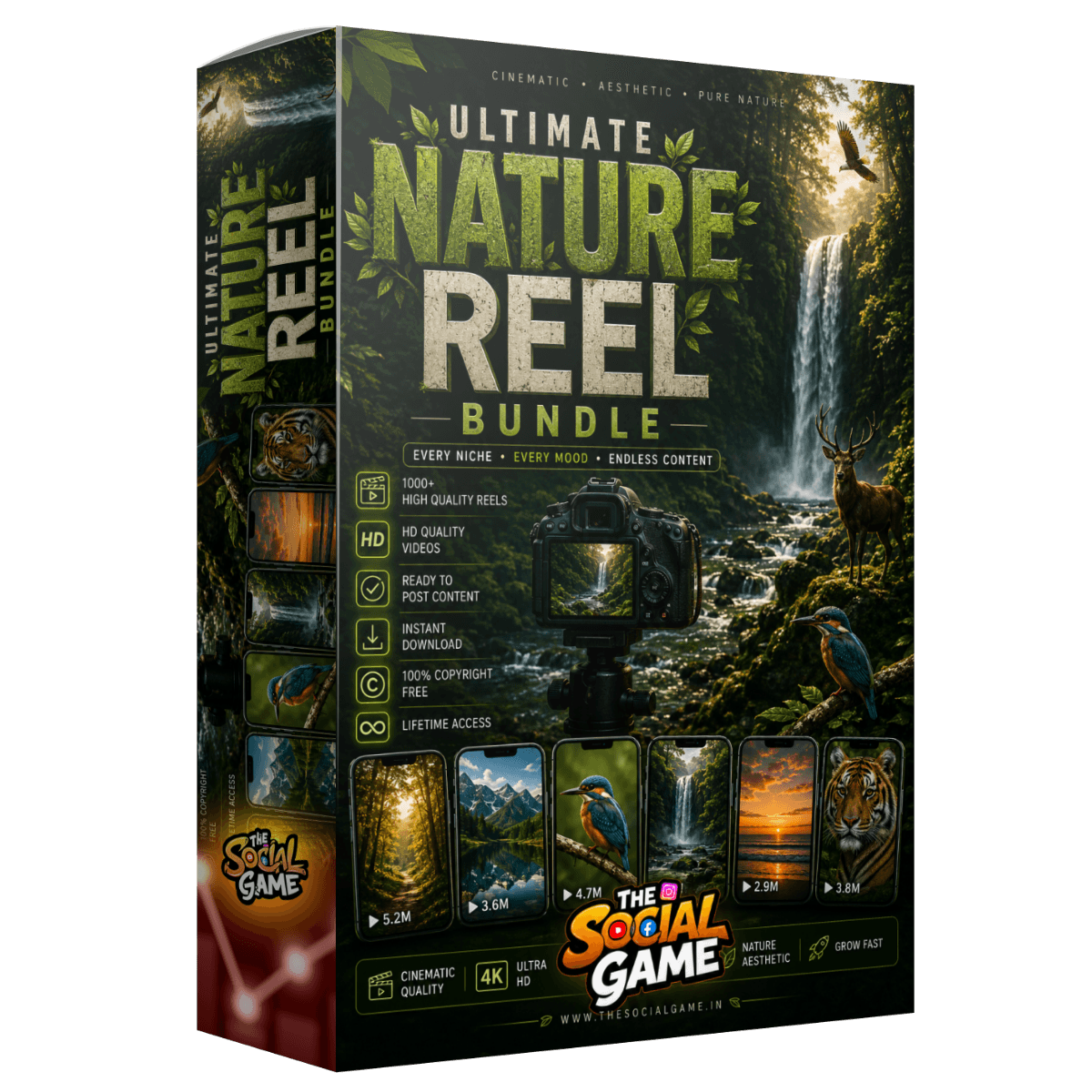 Cinematic Nature Clips for Viral Reels