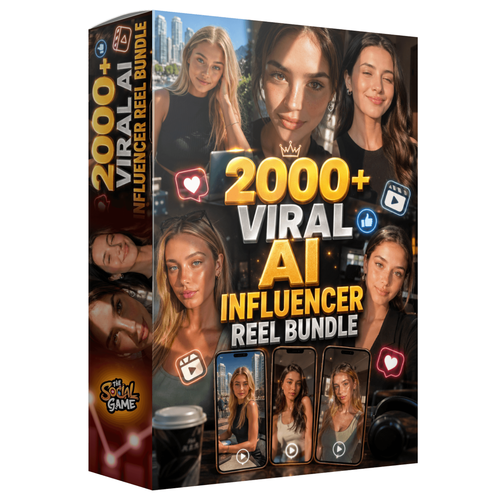 2,000+ Viral AI Influencer Reel Bundle